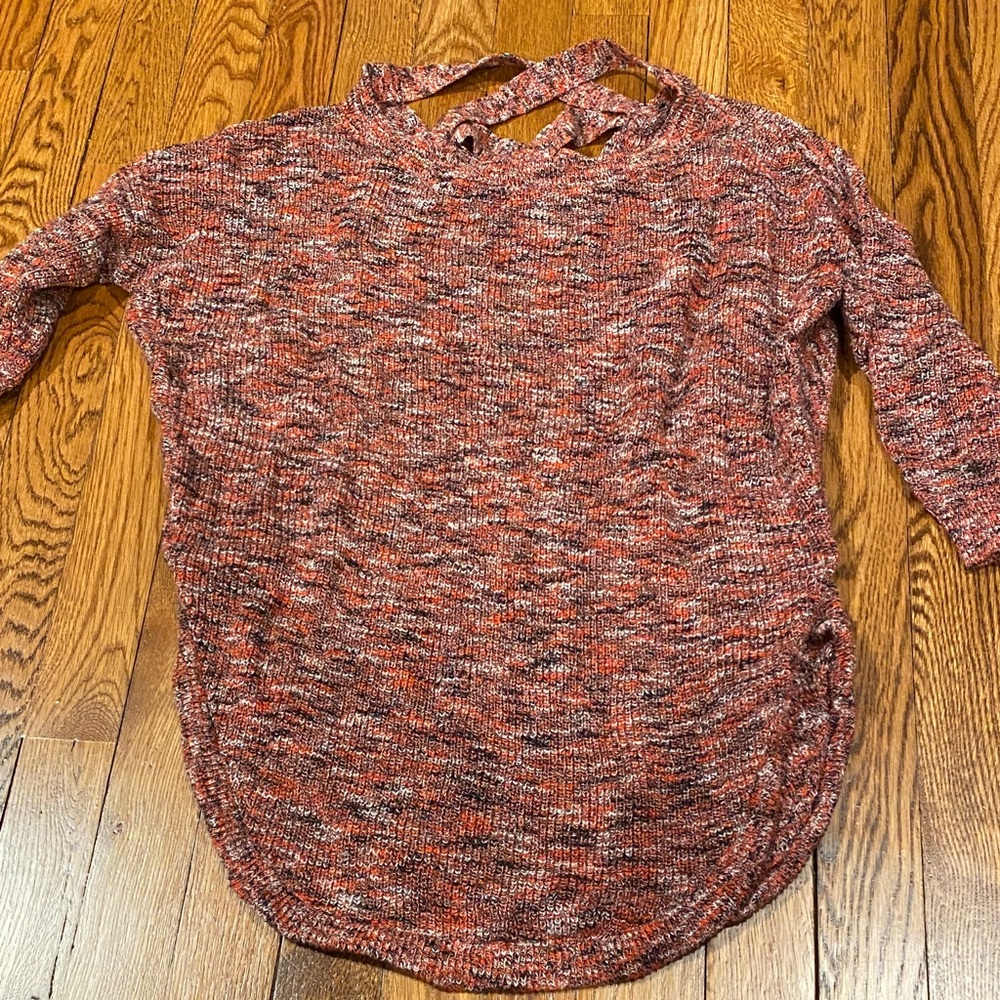 Express Red and Black Sweater